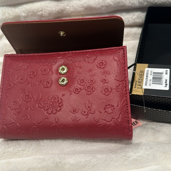 NWT Stone Mountain Bonded Leather Tri-Fold Wallet with 16 card slots,ID and Bill - Picture 6 of 6